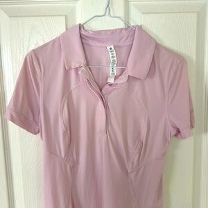 Lululemon Quick-Dry Short Sleeve Polo Shirt